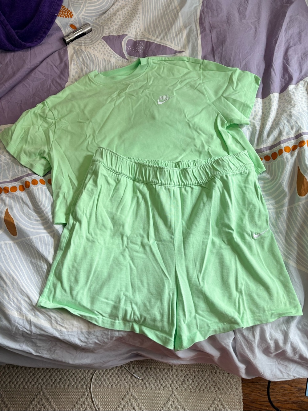 Nike Mint Green Athleisure Matching Set